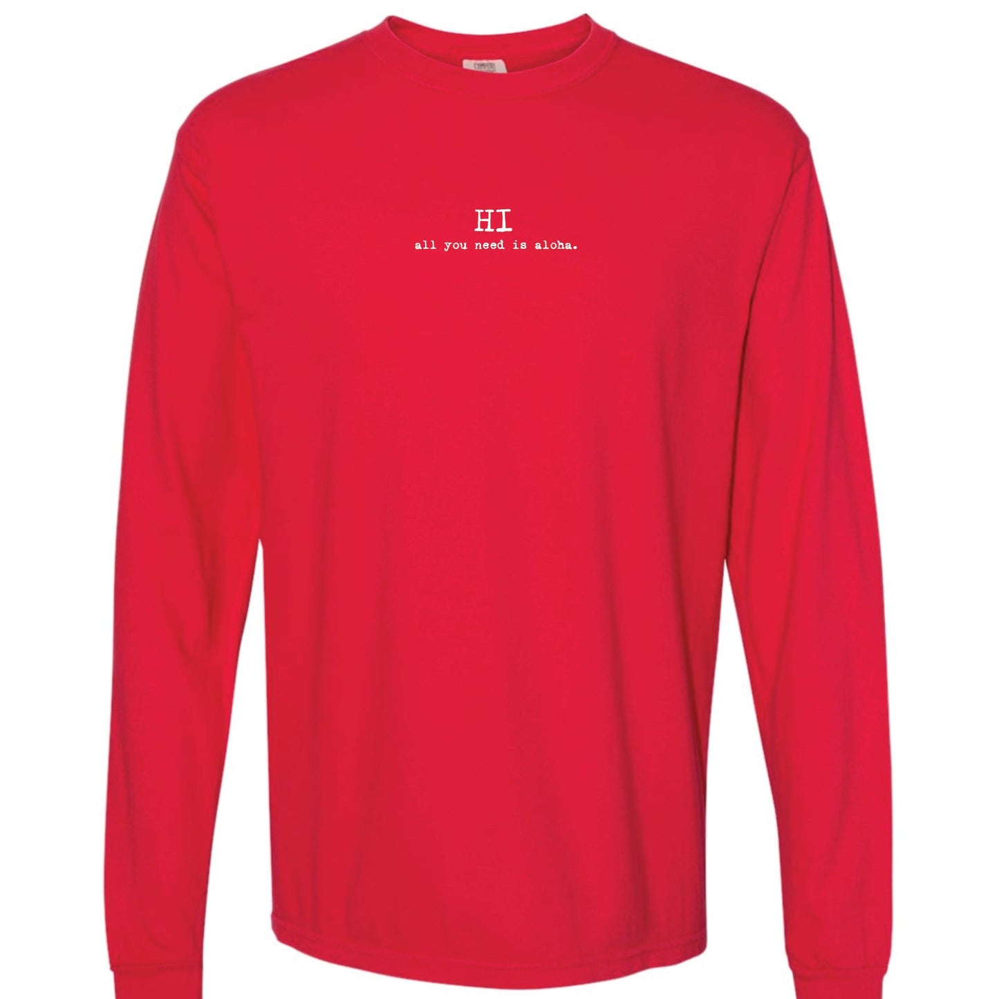 HI all you need is aloha.