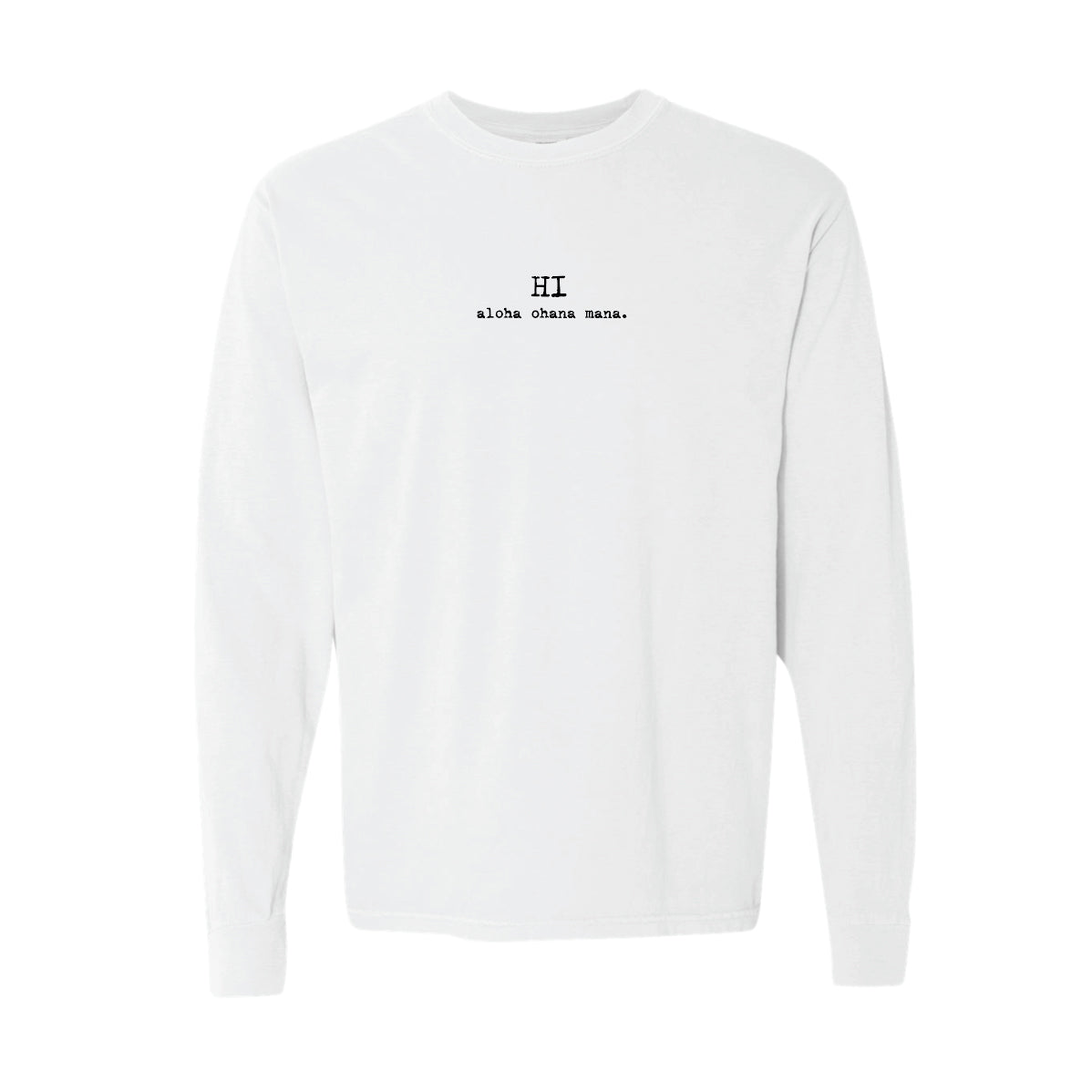 HI aloha ohana mana.