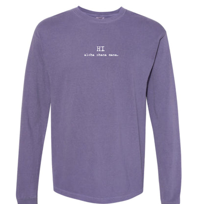 
        

  HI aloha ohana mana.

      