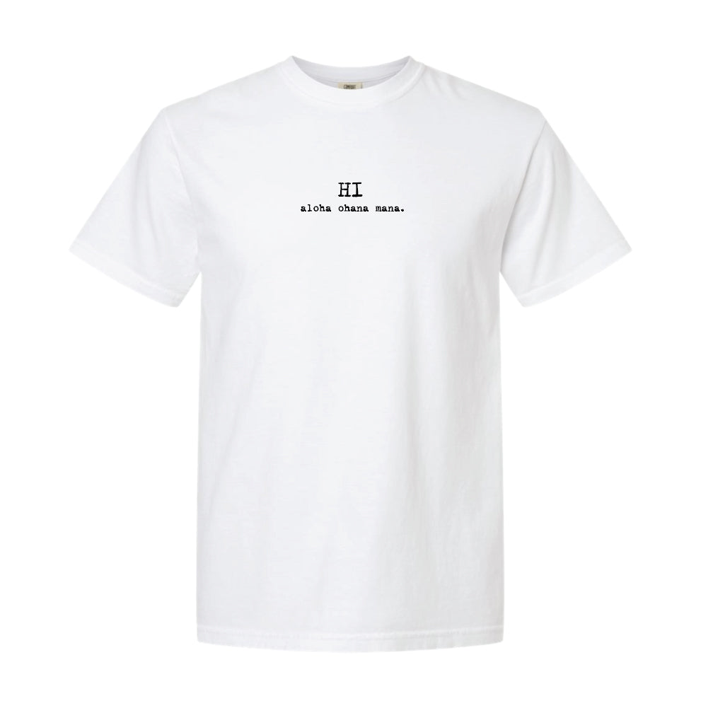 HI aloha ohana mana.