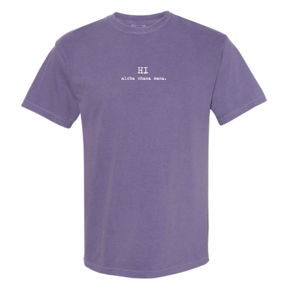 HI aloha ohana mana.